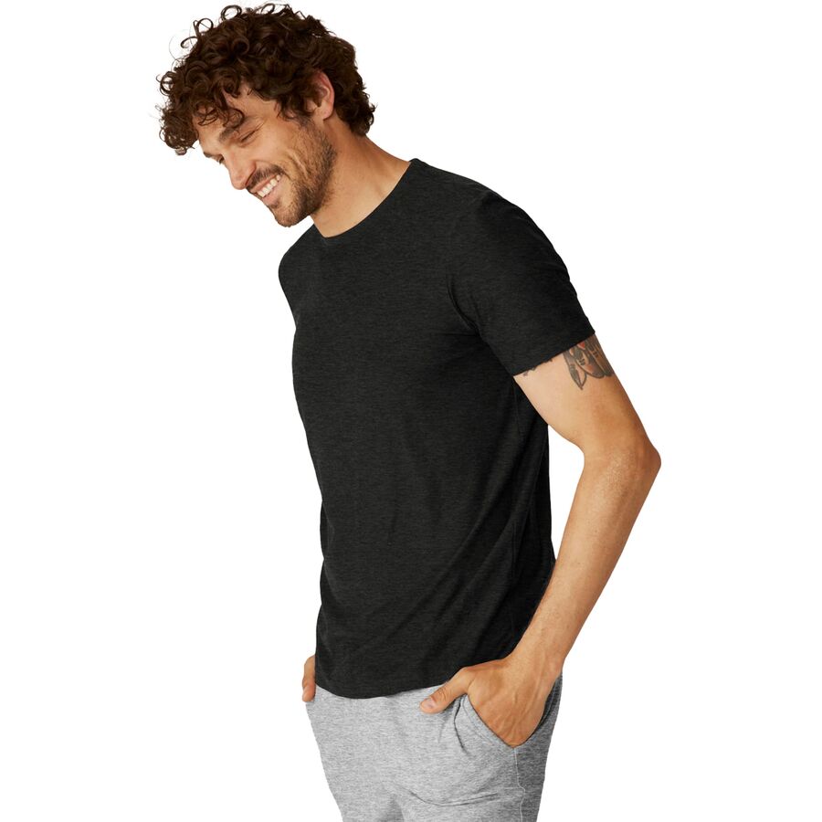Beyond Yoga Always Beyond Long-Sleeve Crew T-Shirt 2.0 - Men's Darkest Night