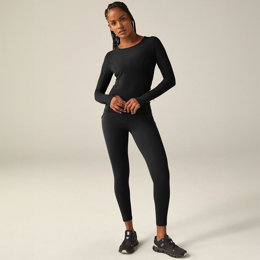 Beyond Yoga Powerbeyond Lite Airshield Long-Sleeve Shirt - Women's Black