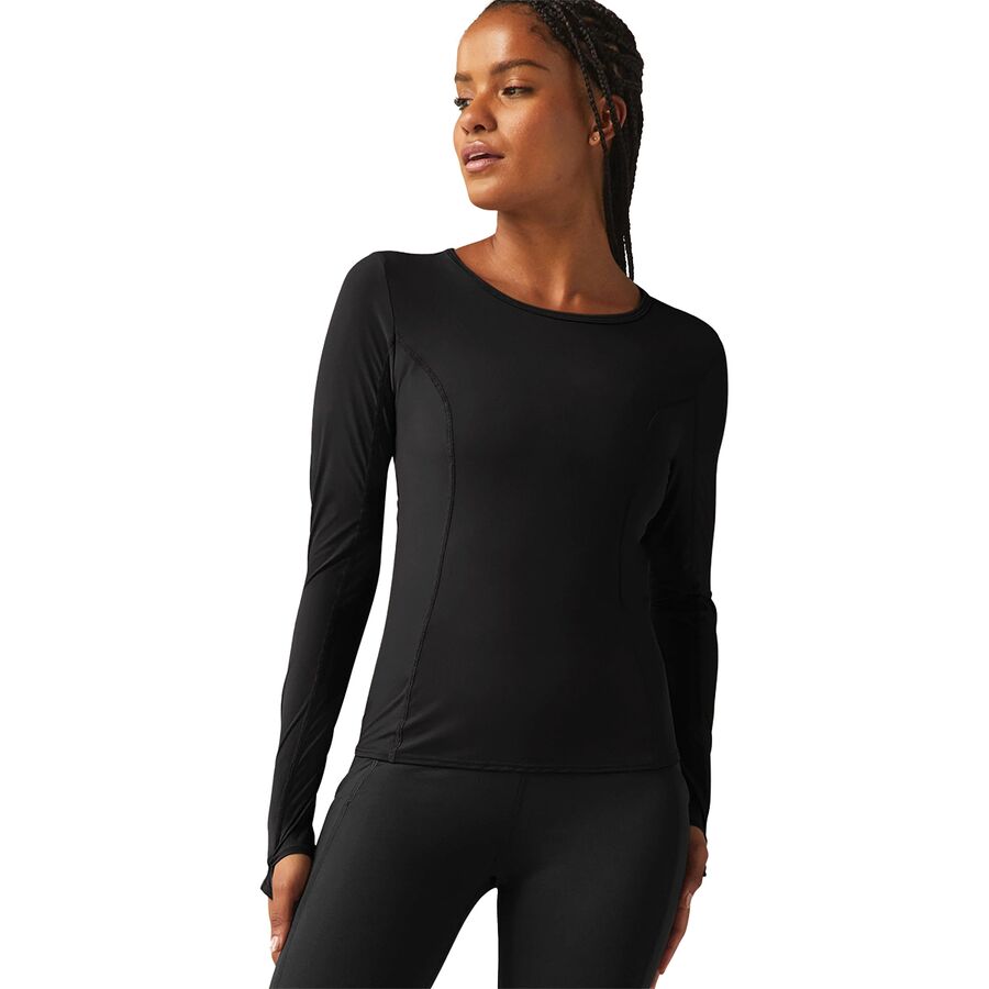 Beyond Yoga Powerbeyond Lite Airshield Long-Sleeve Shirt - Women's Black
