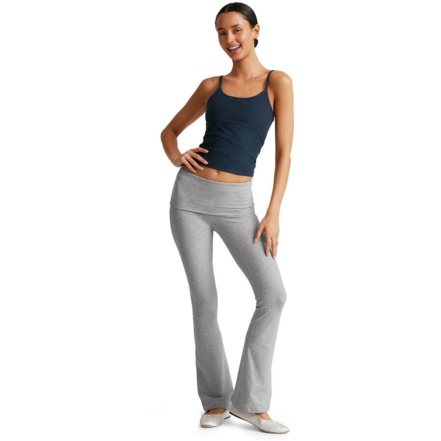 Beyond Yoga Spacedye Foldover Pant - Women's Silver Mist