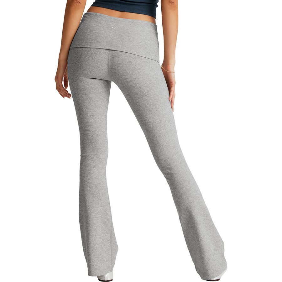Beyond Yoga Spacedye Foldover Pant - Women's Silver Mist