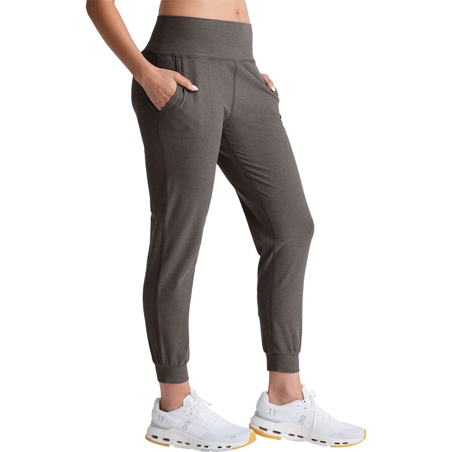 Beyond Yoga Spacedye Midi Jogger - Women's True Gray Heather