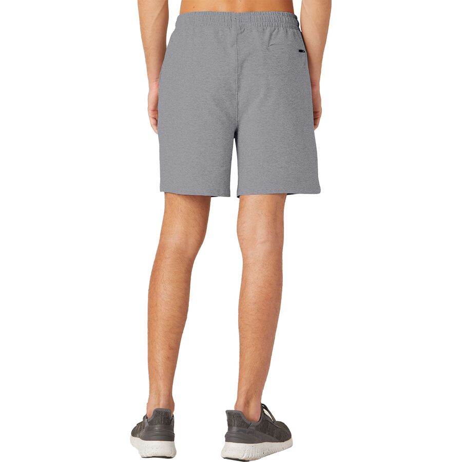 Beyond Yoga Take It Easy Short - Men's Cloud Gray Heather