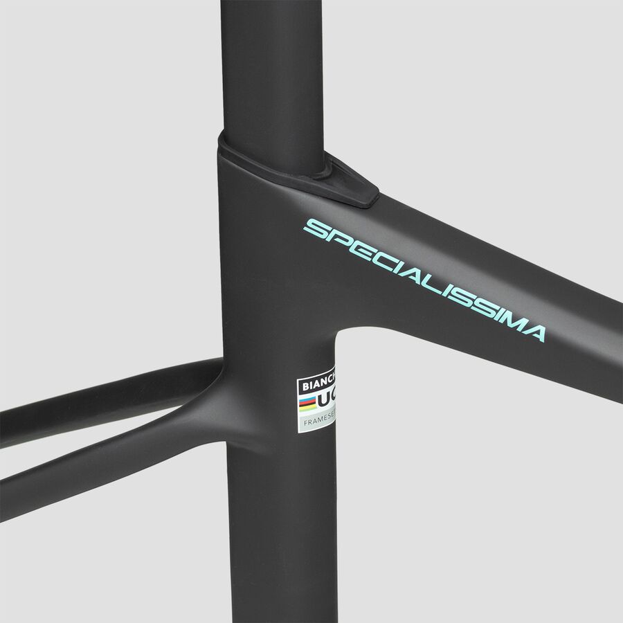 Bianchi Specialissima RC Disc Road Bike Frameset Carbon/Ck16 Metallic/Ck16