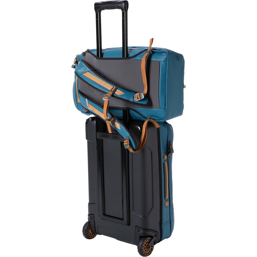 Big Agnes Stagecoach 45L Rolling Duffel Bag Asphalt
