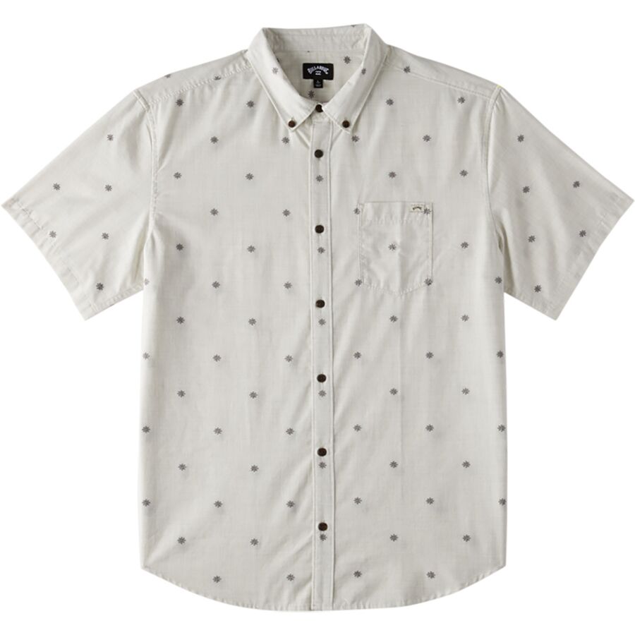 Billabong All Day Jacquard Short-Sleeve Shirt - Men's Chino