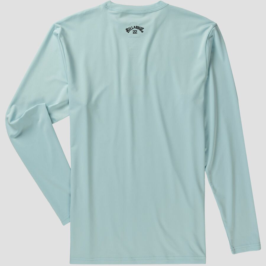 Billabong All Day Wave LF Long-Sleeve Rashguard - Men's Coastal Blue