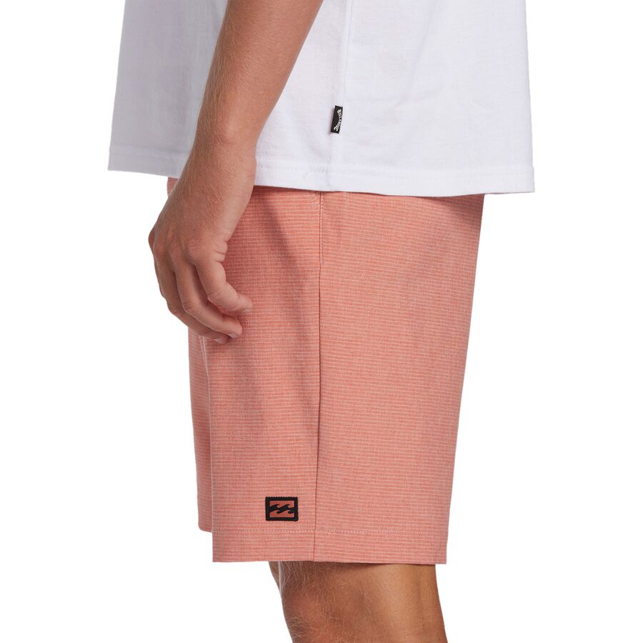 Billabong Crossfire Mid Submersible 19in Short - Men's Coral