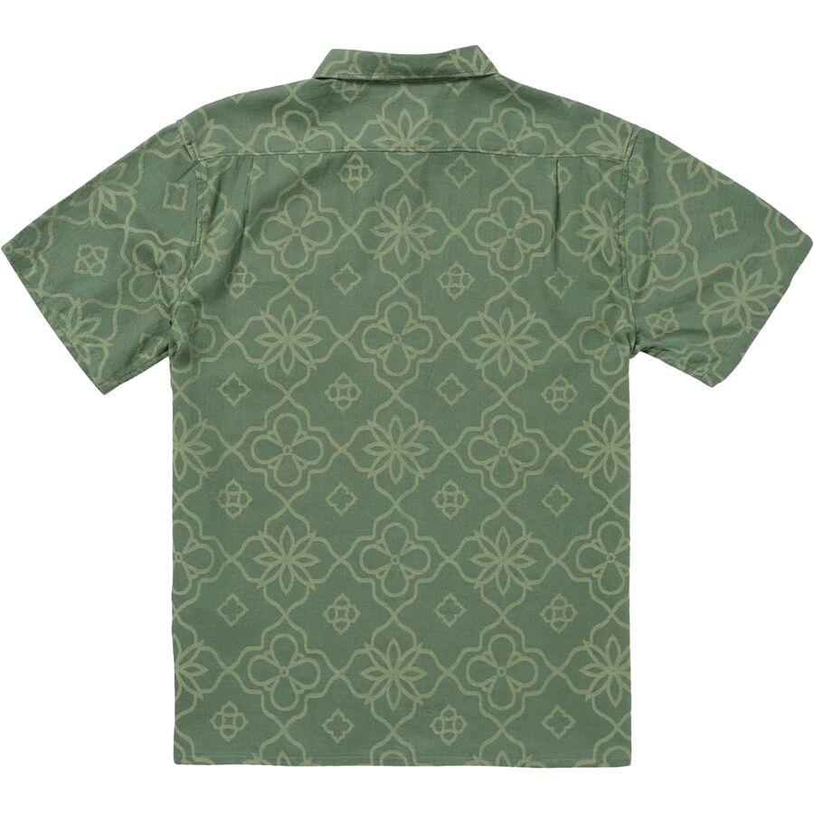 Billabong Sundays Jacquard Short-Sleeve Shirt - Men's Dark Slate