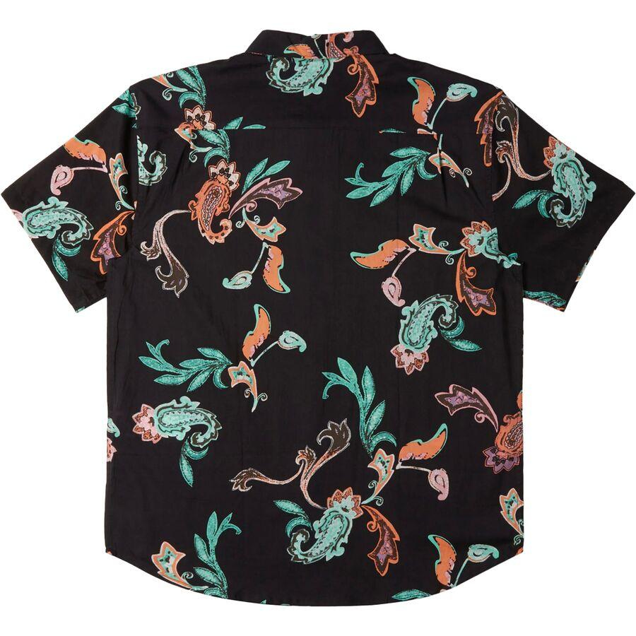 Billabong Sundays Short-Sleeve Shirt - Men's Black Multi