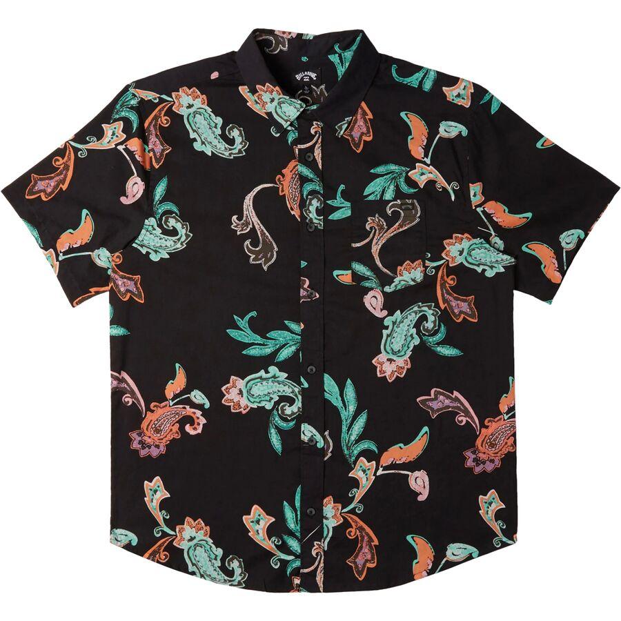 Billabong Sundays Short-Sleeve Shirt - Men's Black Multi