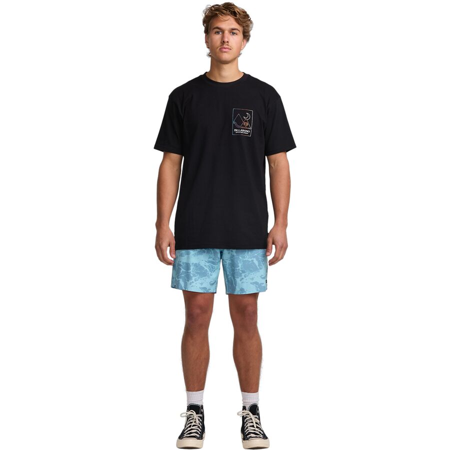Billabong Surftrek Perf Elastic Hybrid Short - Men's Glacier Blue