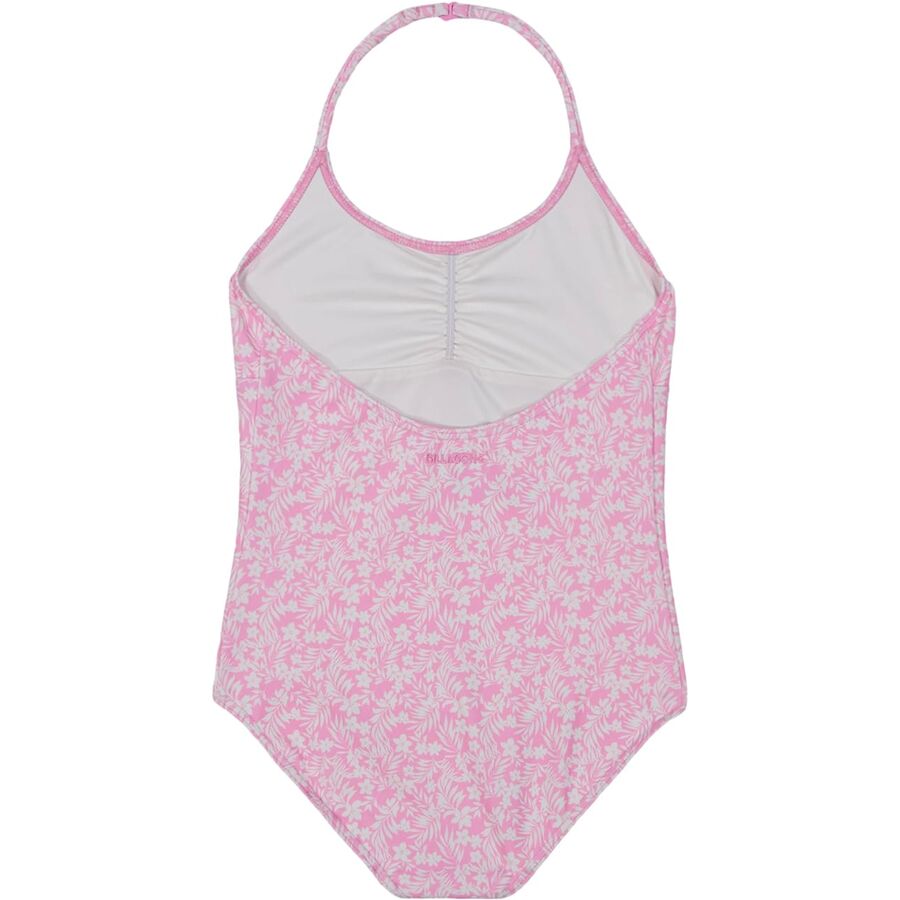 Billabong Sweet Waves One Piece Swimsuit - Girls' Pink Dream