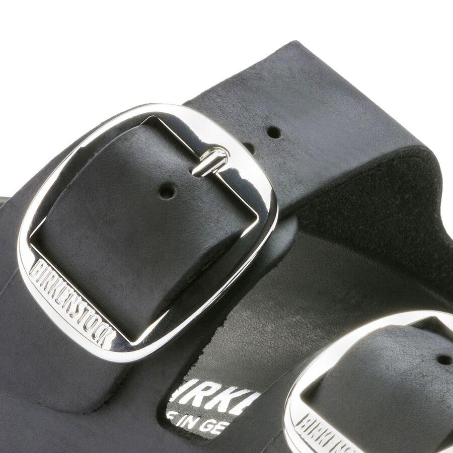 Birkenstock Arizona Big Buckle Leather Sandal - Women's Black Leather