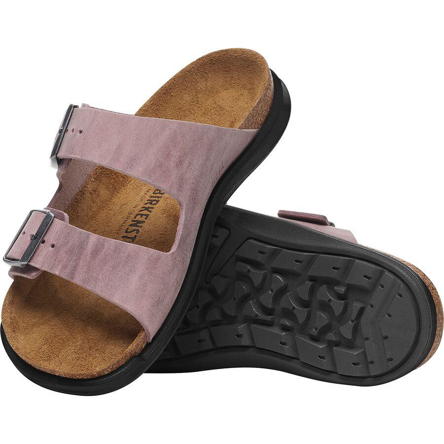 Birkenstock Arizona Rugged Sandal - Women's Lavender Oiled Gray