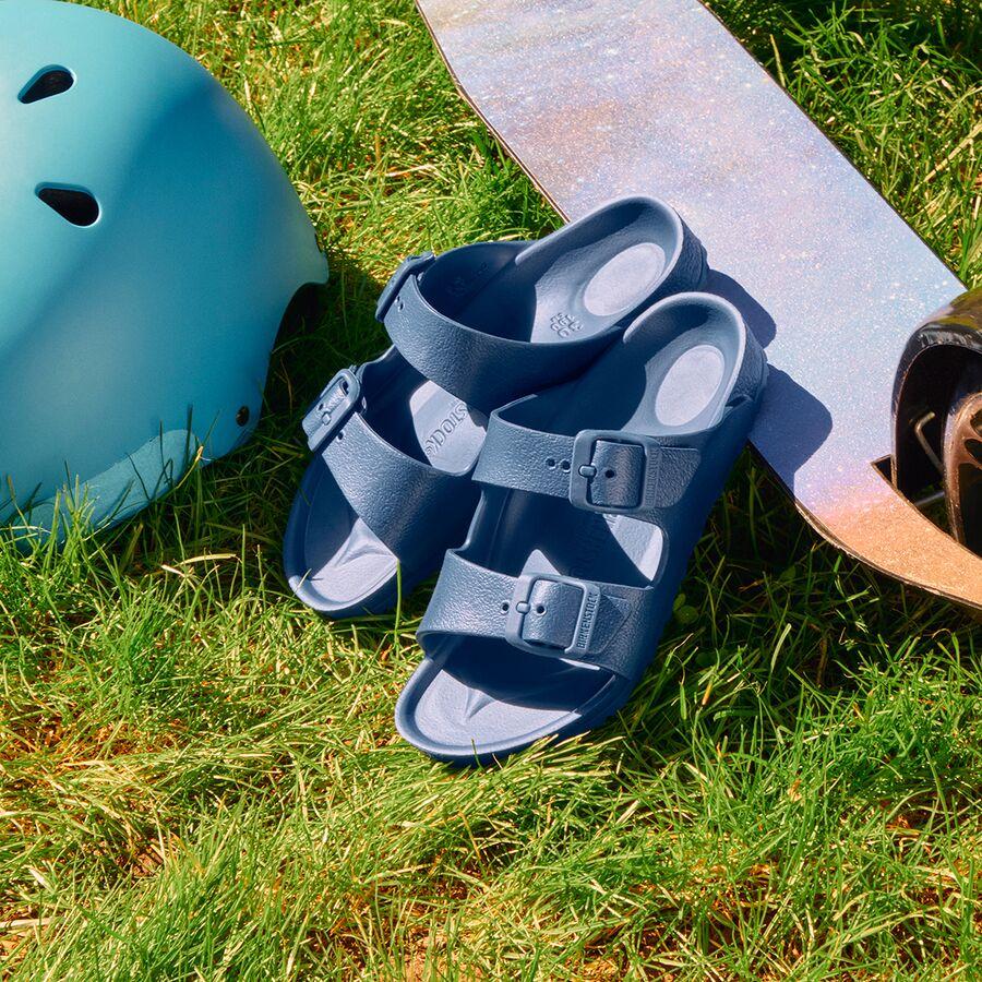 Birkenstock Arizona Sandal - Kids' Navy EVA
