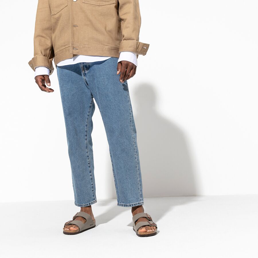 Birkenstock Arizona Sandal - Men's Stone Birkibuc