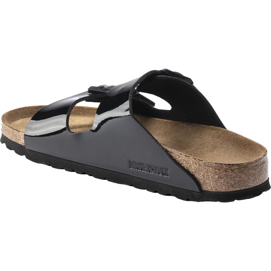 Birkenstock Arizona Sandal - Women's Patent Black Birko-Flor