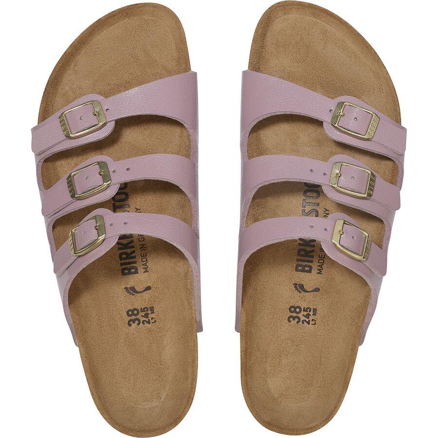 Birkenstock Florida Sandal - Women's Graceful Faded Purple Birko-Flor