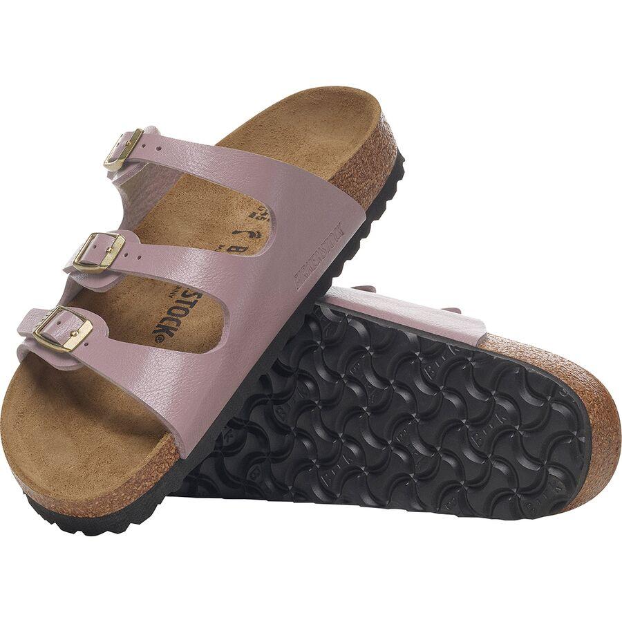 Birkenstock Florida Sandal - Women's Graceful Faded Purple Birko-Flor