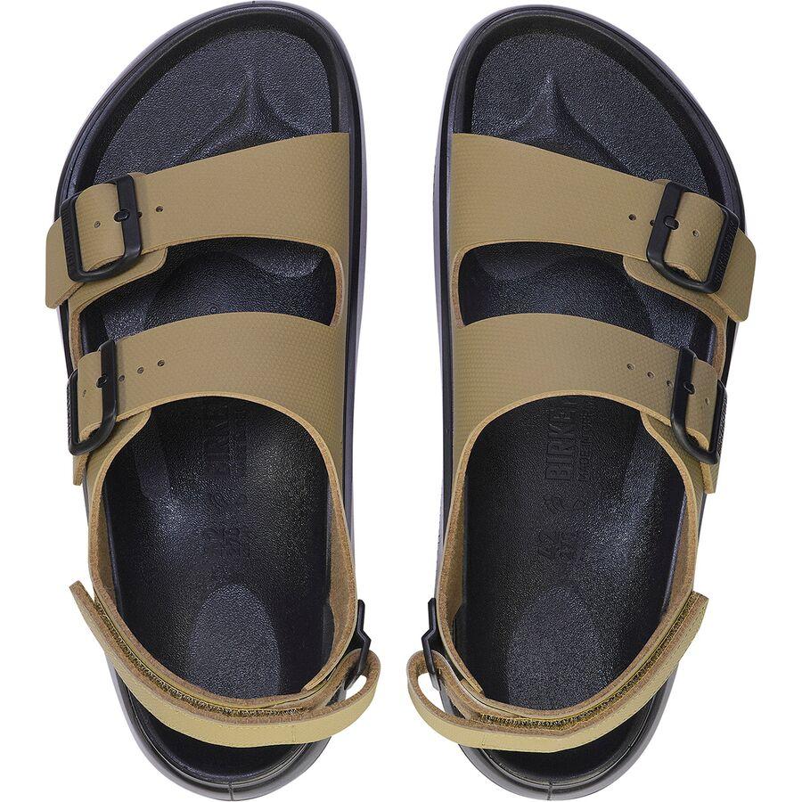 Birkenstock Mogami Terra Sandal - Men's Apex Faded Khaki Birko-Flor