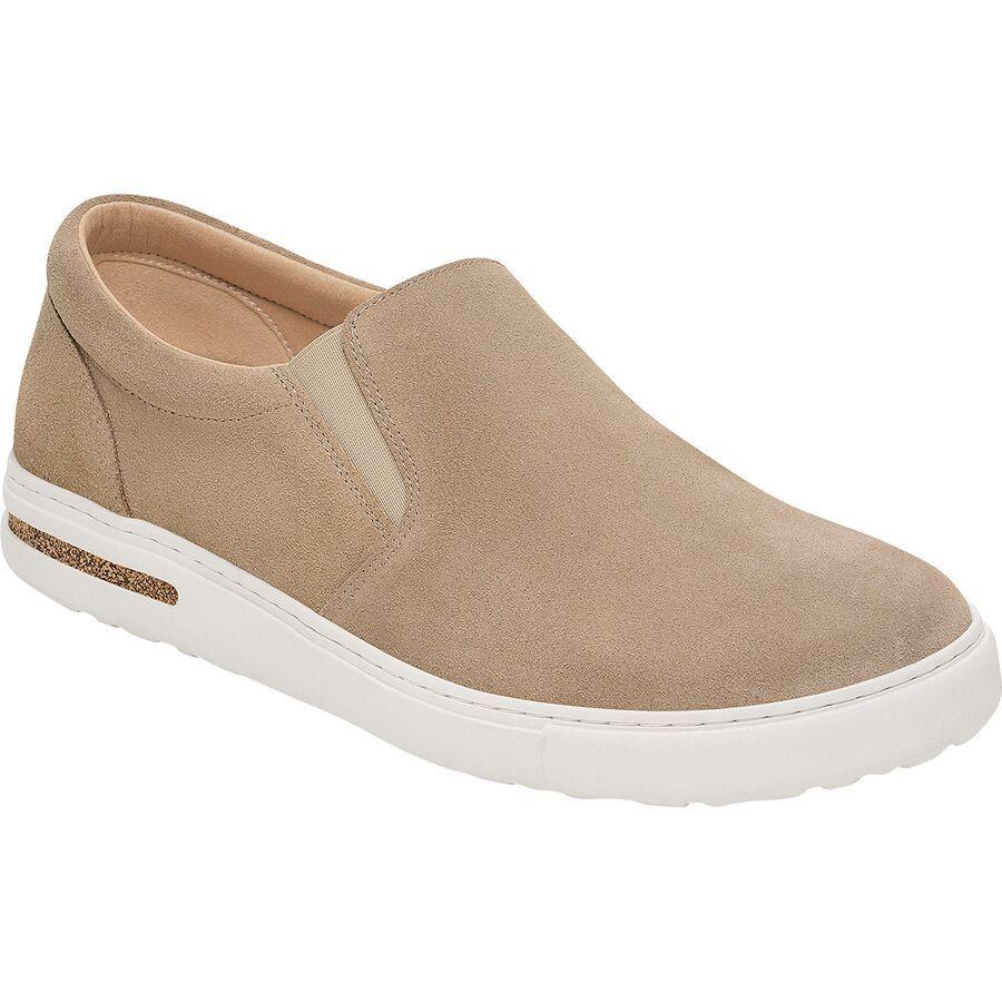 Birkenstock Oswego Shoe - Men's Taupe Suede