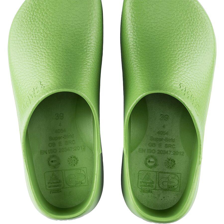 Birkenstock Super Birki Clog - Women's Apple Green Polyurethane