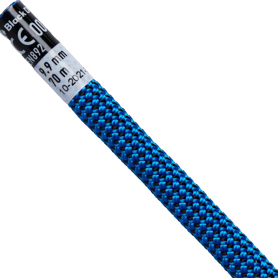 Black Diamond 9.9 Climbing Rope Dual Blue