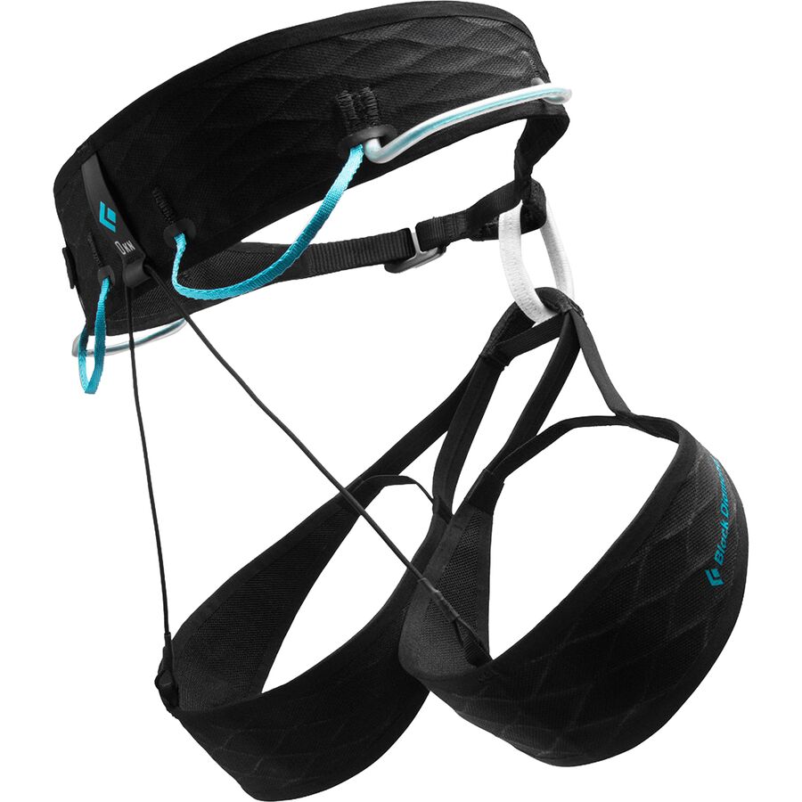 Black Diamond AirNet Harness - Women's Black/Aqua Verde