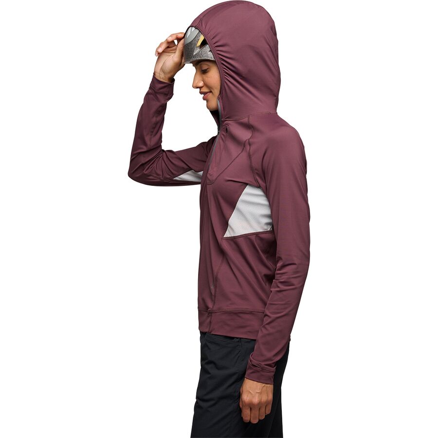 Black Diamond Alpenglow Pro Hooded Top - Women's Fig