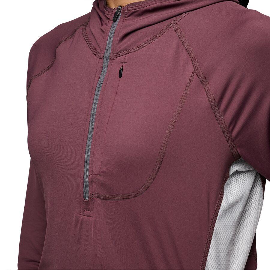 Black Diamond Alpenglow Pro Hooded Top - Women's Fig