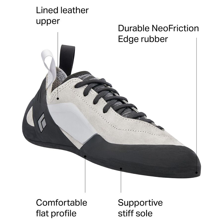 Black Diamond Aspect Climbing Shoe Aluminum
