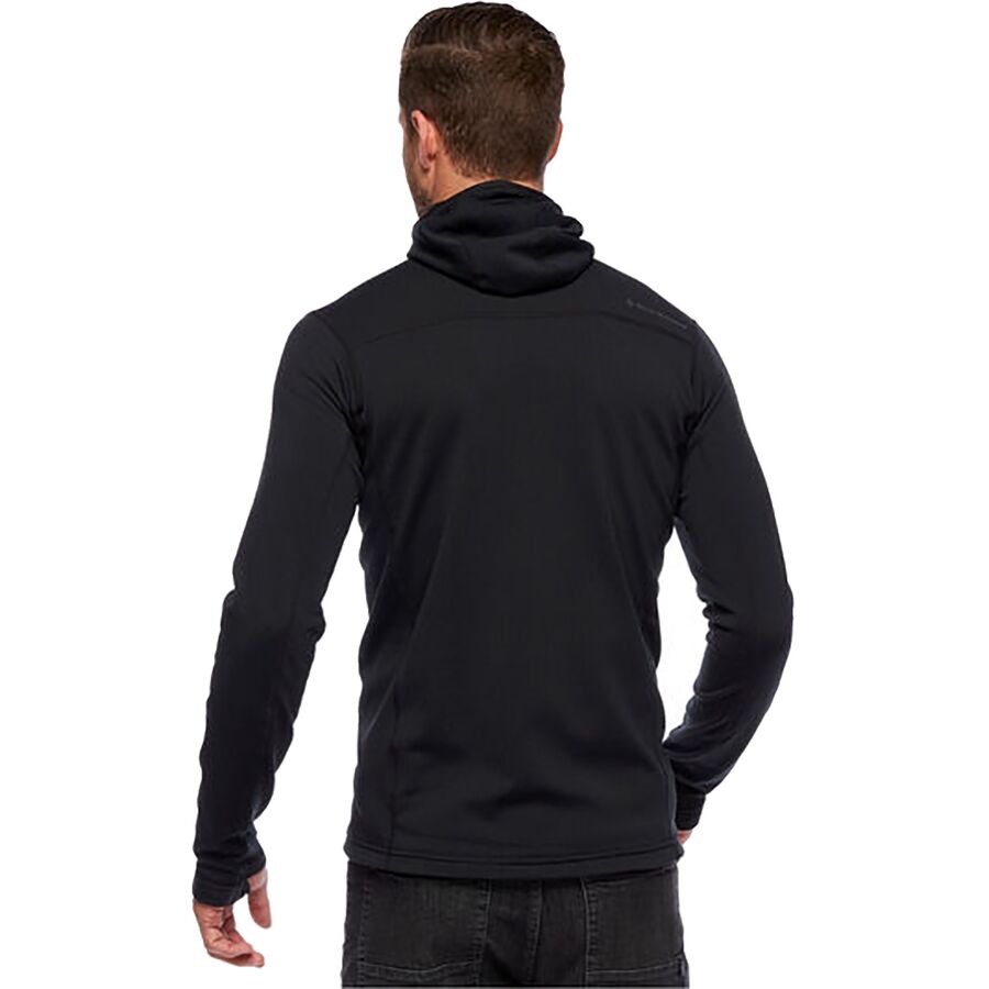 Black Diamond CoEfficient Fleece Hooded Jacket - Men's BD Orange