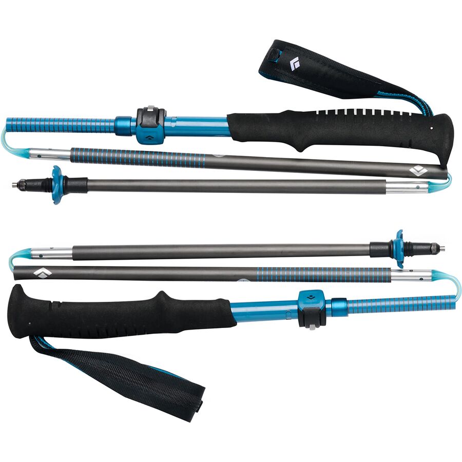 Black Diamond Distance Carbon FLZ Trekking Poles Desert Sky