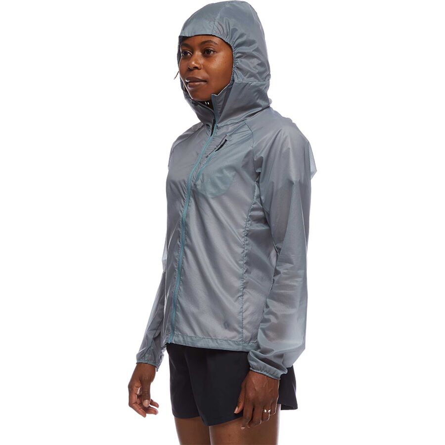 Black Diamond Distance Wind Shell - Women's Blue Ash