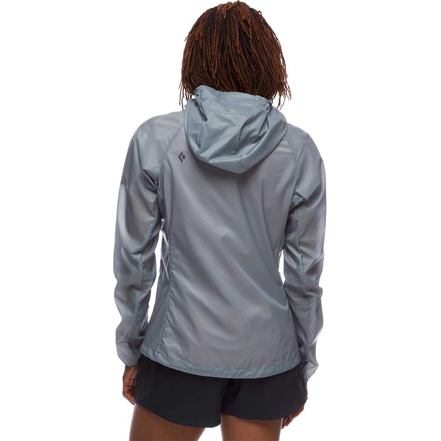 Black Diamond Distance Wind Shell - Women's Blue Ash