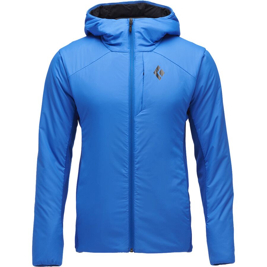 Black Diamond First Light Hybrid Hooded Jacket - Men's Drifter Blue