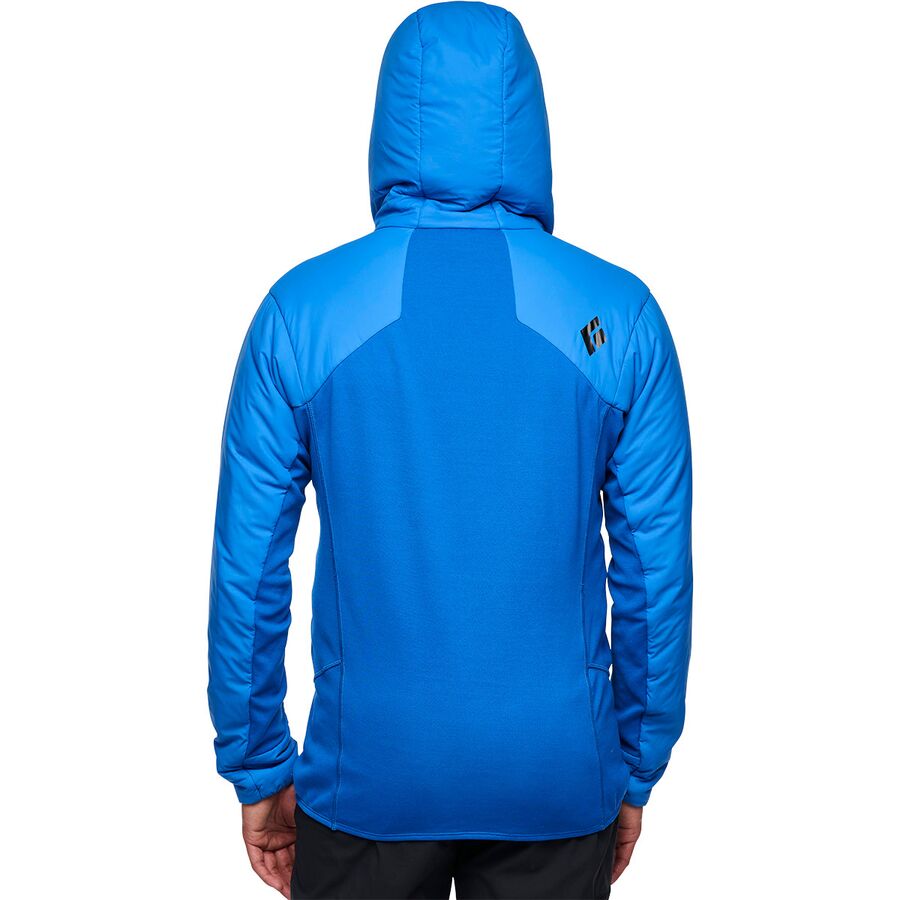 Black Diamond First Light Hybrid Hooded Jacket - Men's Drifter Blue