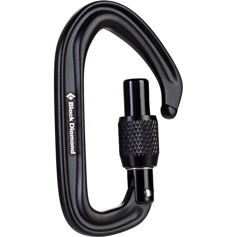 Black Diamond HotForge Screwgate Carabiner - 3 Pack Black