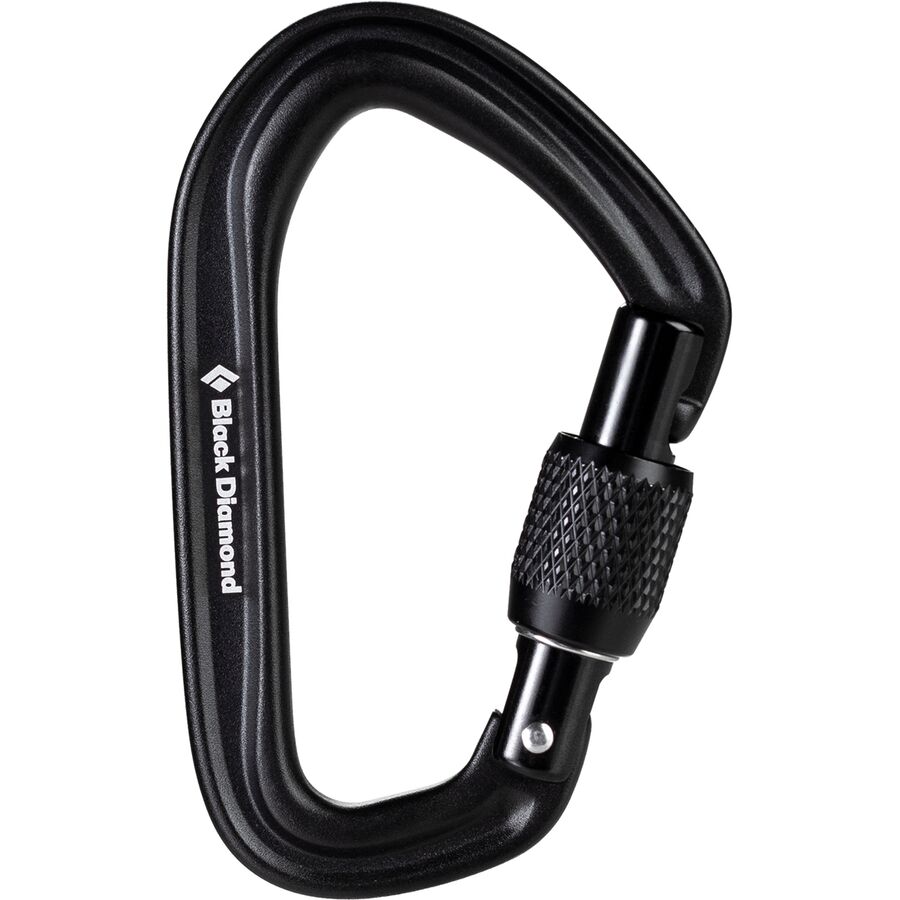 Black Diamond HotForge Screwgate Carabiner - 3 Pack Black