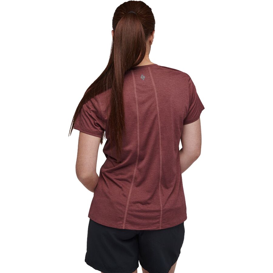 Black Diamond Lightwire Tech Short-Sleeve T-Shirt - Women's Cherrywood