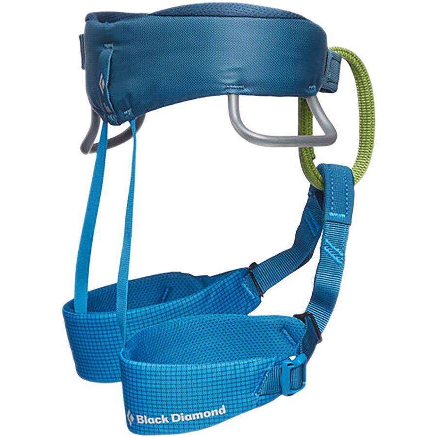 Black Diamond Momentum Harness - Kids' Kingfisher
