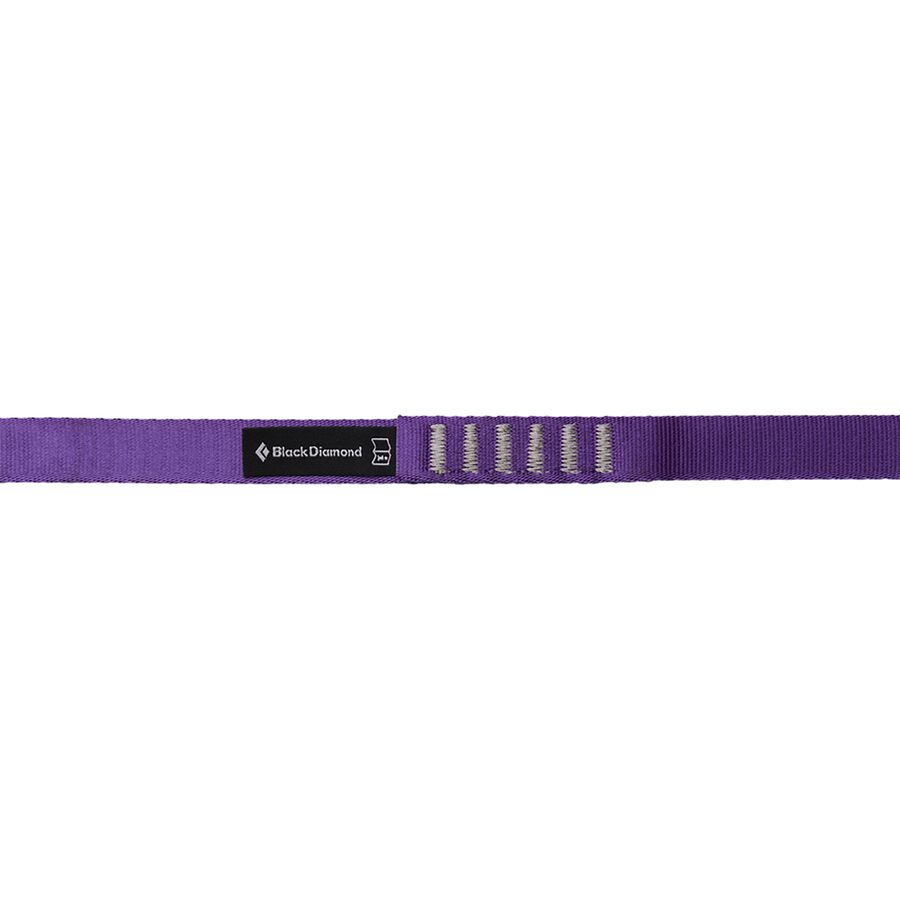 Black Diamond Nylon Sewn Runners Purple