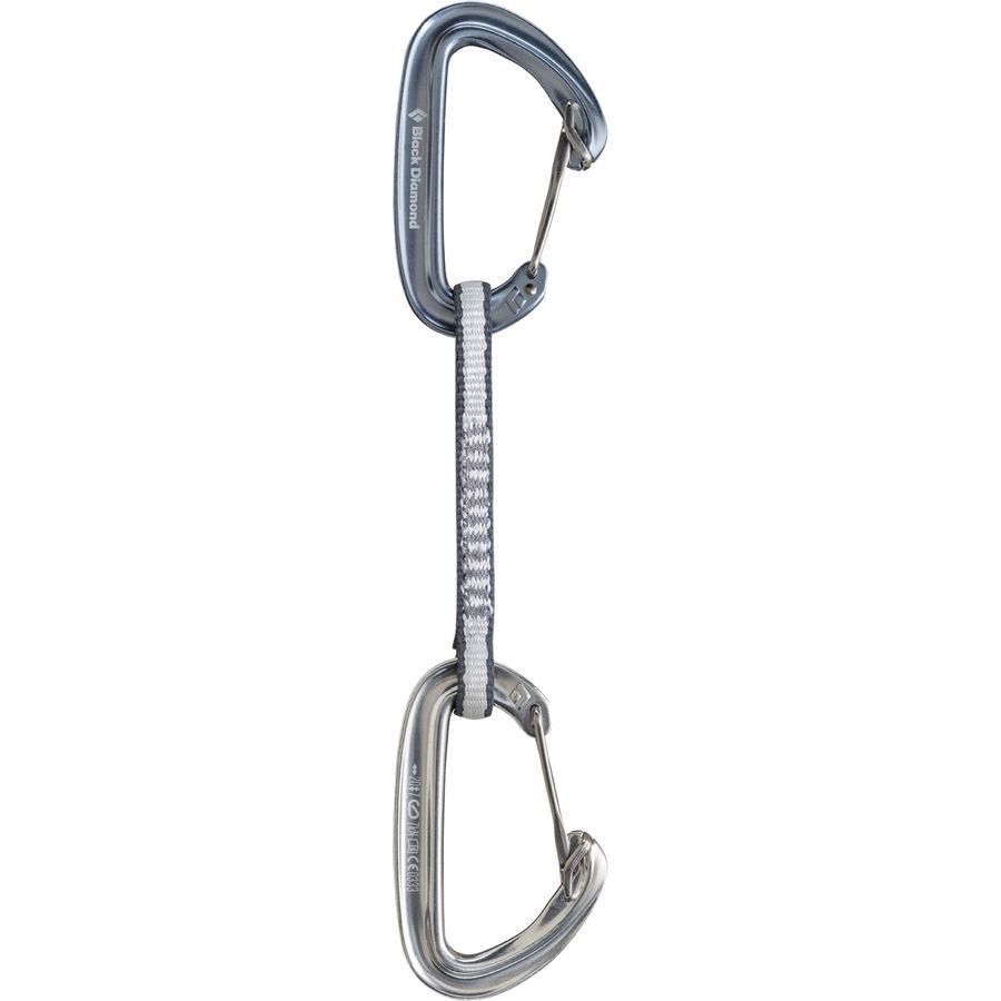 Black Diamond Oz Quickdraw Gray/Polished