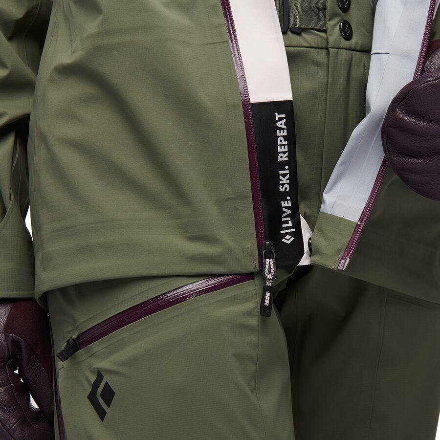 Black Diamond Recon LT Shell Jacket - Women's Ice Pink/Tundra