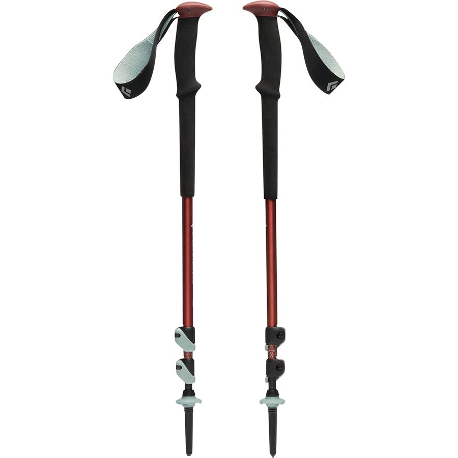 Black Diamond Trail Trekking Poles Iron Red