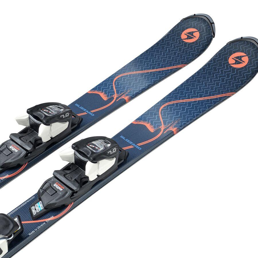 Blizzard Anomaly Jr (100-140) 4.5 Ski - 2025 - Kids' Blue/Orange
