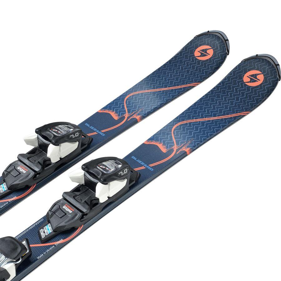 Blizzard Anomaly Jr (70-90) 4.5 Ski - 2025 - Kids' Blue/Orange