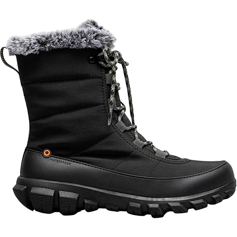 Bogs Cedar Quilt Lace Boot - Women's Black
