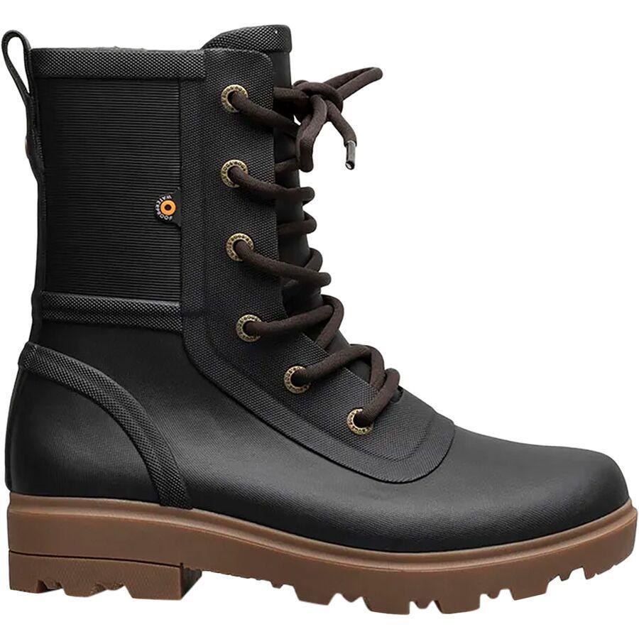 Bogs Holly Rain Lace Tall Boot - Women's Black